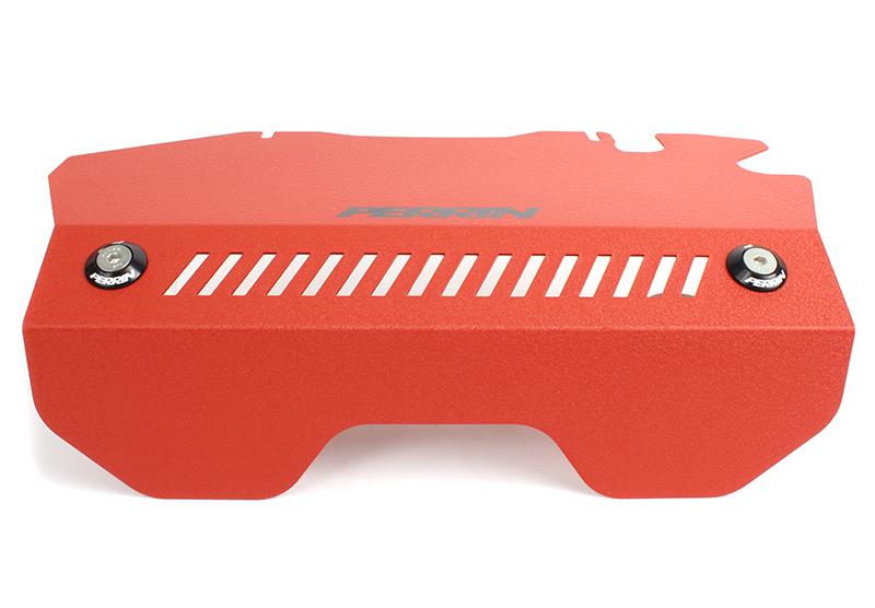 PERRIN 15-21 Subaru WRX Pulley Cover - Red - GTR Auto