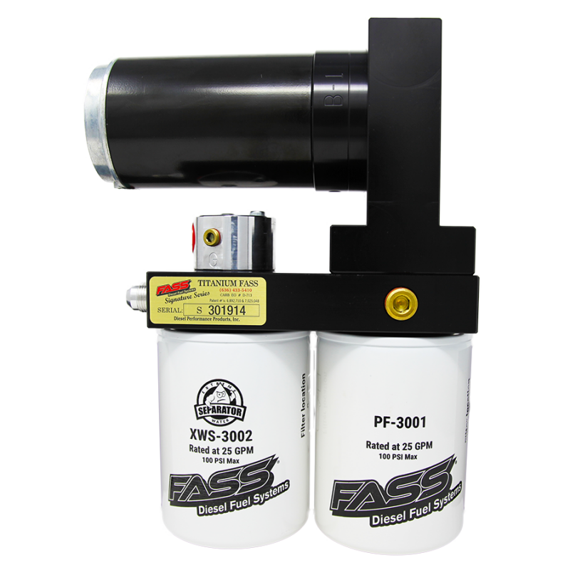 FASS 00-05 Ford Excursion Powerstroke 240gph/65psi Titanium Fuel Air Separation System TS F15 240G STSF15290F240G