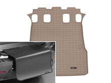 Load image into Gallery viewer, WeatherTech 25-26 Toyota 4Runner Trunk-5 Passenger Sea-Cargo Liner w/Bumper Protector 2pc - Tan