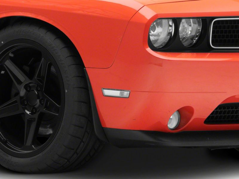 Raxiom 08-14 Dodge Challenger Axial Series Side Marker Lamps- Clear CH17669