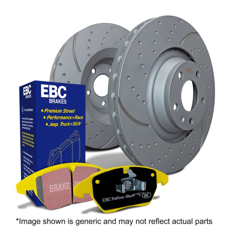 EBC S5 Brake Pad and Rotor Kit - GTR Auto
