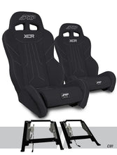 Load image into Gallery viewer, PRP Seats Can-Am Maverick X3/R XCR Suspension Seats Mount &amp; Slider Kit (Pair) - Black