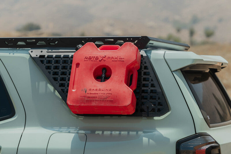 DV8 25-26 Toyota 4Runner Exterior Window Molle for DV8 Roof Rack - Driver RRTF3-02EMD