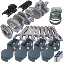 Load image into Gallery viewer, Eagle Chevy 350 3.750in Crank 6.000in H-Beam 6cc Dome 4.040in Pistons Rotating Assembly