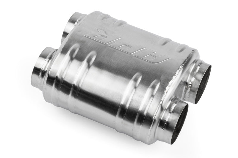 APR Premium Sound Absorption Muffler - Dual 70mm (2.75in) - Oval Body 217mm x 134mm x 210mm MUH0011