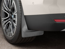 Load image into Gallery viewer, WeatherTech 25-26 BMW X3 Rear Mudflaps - Black 120202