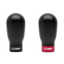Load image into Gallery viewer, Cobb Mazda 6-Speed Tall Weighted COBB Shift Knob - Black (Incl. Both Red + Blk Collars) B271370-BK