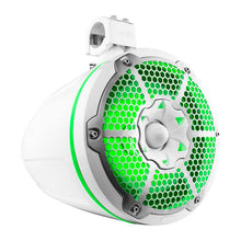 Load image into Gallery viewer, DS18 Tower Speakers Towers Speakers 10in 1in Driver 300 Watts RMS w/ RGB LED Lights White