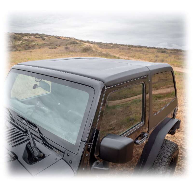 Turn Offroad 07-18 Jeep JK 2 Door Fastback Hardtop 2-Piece White HTJKFB2-M2W