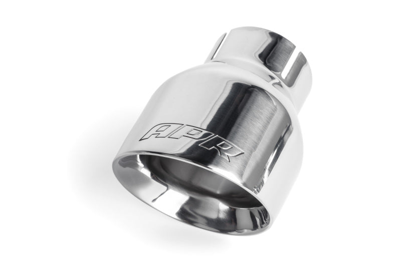 APR Double-Walled 4in Slash-Cut Tips - Polished - Set of 2 TPK0001
