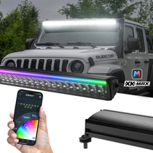 Load image into Gallery viewer, XK Glow XKmax 7in Offroad Light Bar w/ RGBW Chasing DRL &amp; App Control