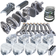 Load image into Gallery viewer, Eagle Chevy 350 3.750in Crank 5.700in I-Beam Rods -10cc 4.030in Pistons Rotating Assembly
