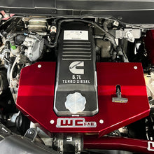 Load image into Gallery viewer, Wehrli 10-24 Dodge Cummins 6.7L Fabricated Aluminum Engine Cover - Semi-Gloss Black