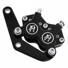 Load image into Gallery viewer, Performance Machine Front Narrow 4 Piston Classic Caliper/Bracket - Contrast Cut