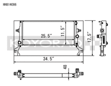 Load image into Gallery viewer, Koyo 22-26 Hyundai Elantra N All Aluminum Radiator HH814086
