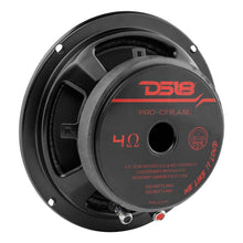 Load image into Gallery viewer, DS18 6.5in 250 Watts RMS 4 ohm Mid-Bass Loudspeaker Shallow