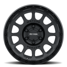 Load image into Gallery viewer, Method MR305 NV 18x9 +25mm Offset 5x150 116.5mm CB Gloss/Matte Black Street Loc Wheel