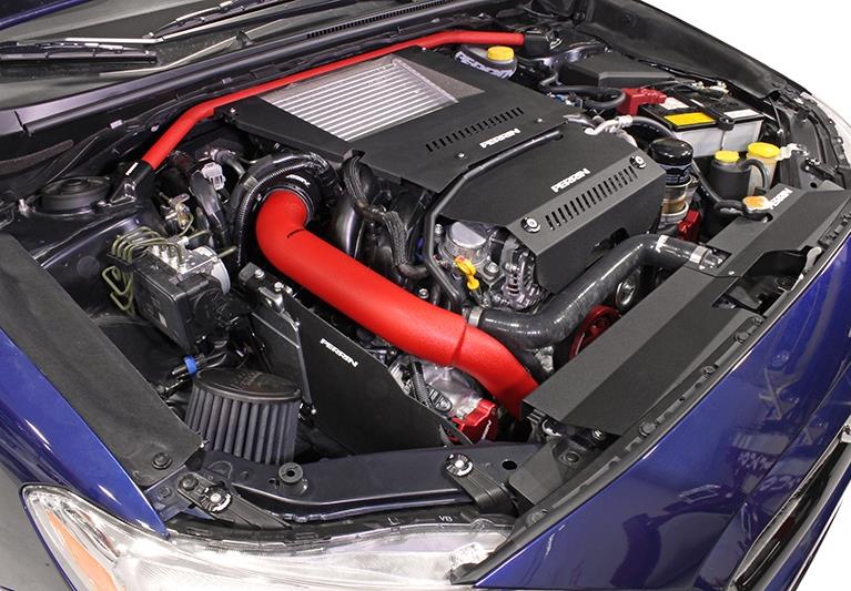 PERRIN 15-21 Subaru WRX Charge Pipe - Red - GTR Auto