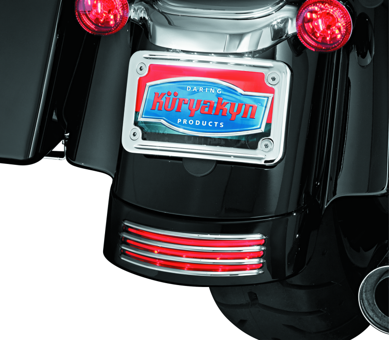 Kuryakyn Rear Fender Accents FLHRXS / FLHX/FLHXS / FLTRX/XS Models Chrome