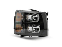 Load image into Gallery viewer, Raxiom 07-13 Chevrolet Silverado 1500 Euro Headlights- Black Housing (Clear Lens)