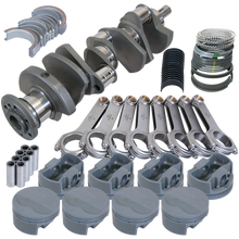 Load image into Gallery viewer, Eagle Pontiac 455 4.250in Crank 6.800in H-Beam -6cc Flat Top 4.155in Pistons Rotating Assembly