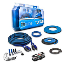 Load image into Gallery viewer, DS18 4-GA Amplifier Install Kit Advance- Blue