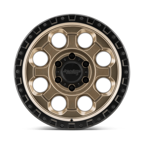AR201 16X8 6X5.5 M-BRZ BLK LIP 00MM