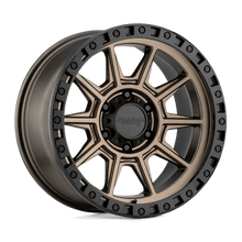 Load image into Gallery viewer, AR202 16X8 5X4.5 M-BRZ BLK LIP 00MM