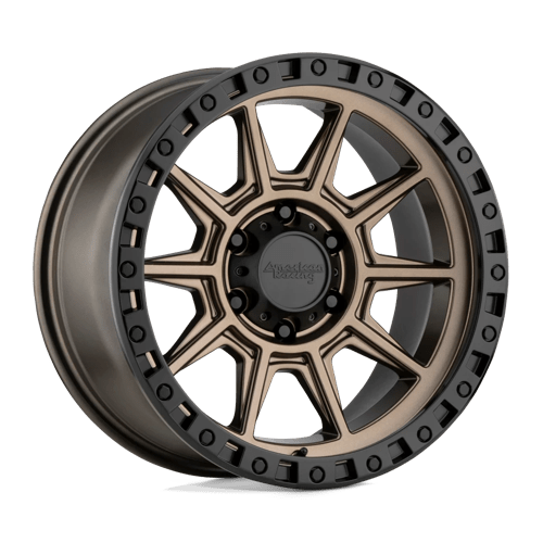 AR202 17X9 5X5.0 M-BRZ BLK LIP -12MM