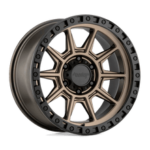 Load image into Gallery viewer, AR202 17X9 5X5.0 M-BRZ BLK LIP -12MM