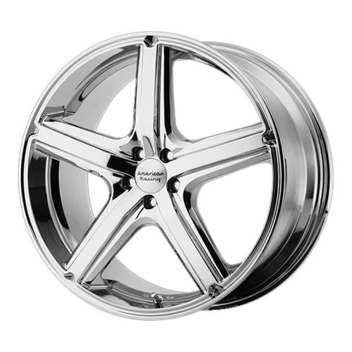 AR883 17X7.5 5X4.75 CHROME 40MM