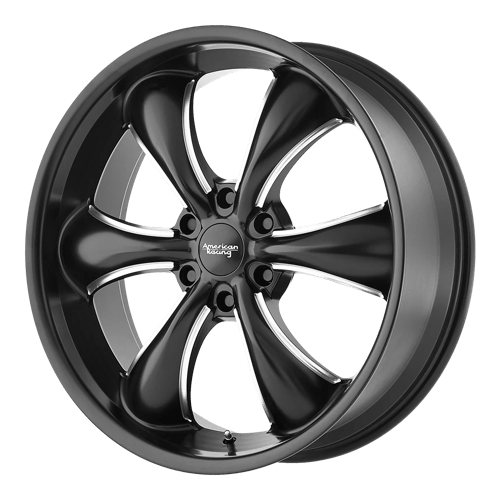 AR914 22X9 6X135 S-BLK MILL 30MM