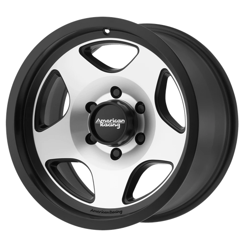 AR923 17X9 5X5.0 S-BLK MACH -12MM