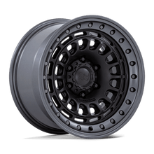 Load image into Gallery viewer, SAHARA 17X9 6X5.5 106 -12 M-BLK-GNMTL
