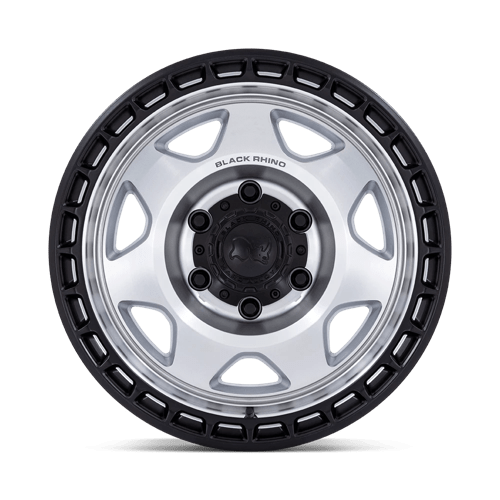 VOYAGER 17X8.5 6X5.5 106 +0 SLV-MCH-BLK