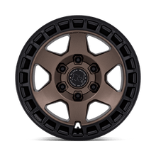 Load image into Gallery viewer, BAHARI 17X8.5 6X5.5 106 -10 B-BRNZ M-BLK