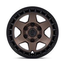 Load image into Gallery viewer, BAHARI 17X8.5 6X5.5 106 +25 B-BRNZ M-BLK