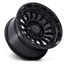 Load image into Gallery viewer, RIVAL 17X8.5 6X5.5 106 +10 M-BLK G-BLK