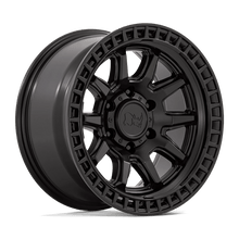 Load image into Gallery viewer, BR CALICO 17X8.5 5X4.5 72 M-BLK +34