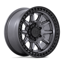 Load image into Gallery viewer, BR CALICO 17X8.5 5X4.5 72 M-GMTL BLK +34