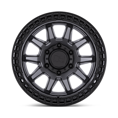 BR CALICO 17X8.5 6X5.5 106 MGMTL BLK -10