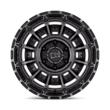Load image into Gallery viewer, LEGION 17X9 5X5.0 71 M-BLK GY-TN +0