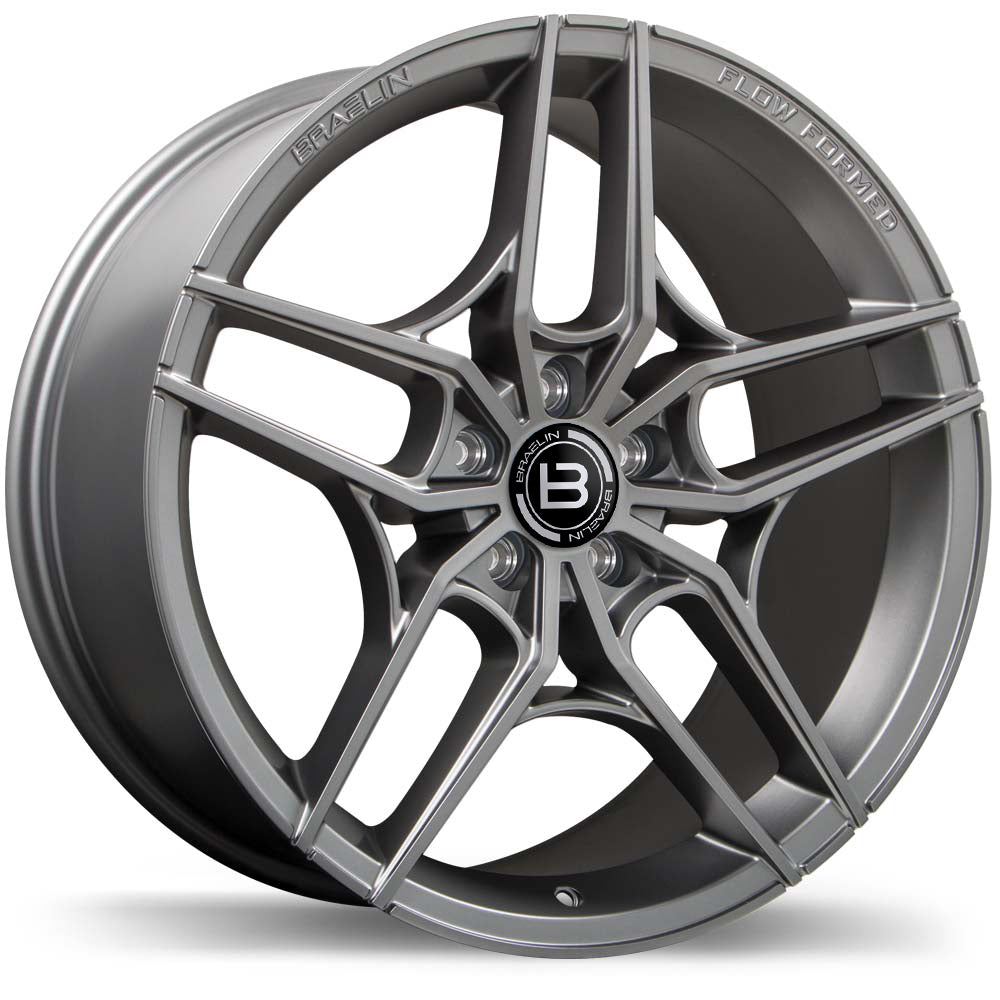 BR12 19x9.0 5x114.3mm +30 70.3mm GRY / SAT