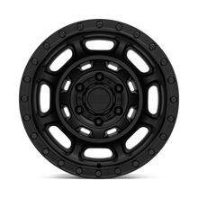 Load image into Gallery viewer, BR CONVOY 17X8.5 5X5.0 M-BLK -18MM