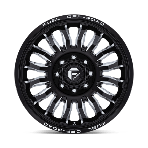 ARC DRW 22X8.25 8X6.5 121 +104 GBLK-MILL