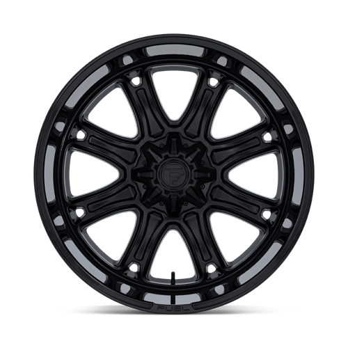 DARKSTAR 22X9 8X6.5 125 +1 M-BLK G-BLK