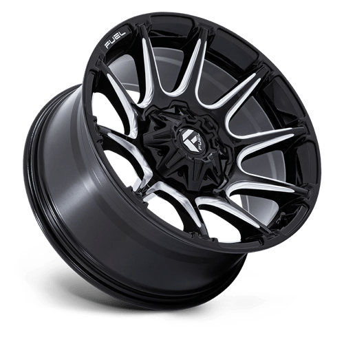 SUPER C 22X10 8X180 124 -18 G-BLK MILL