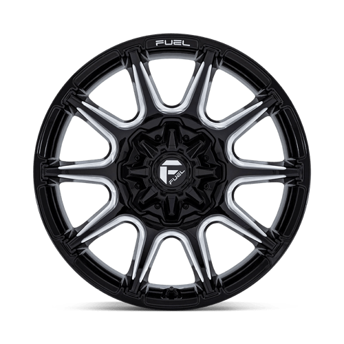 SUPER C 20X10 8X180 124 -18 G-BLK MILL