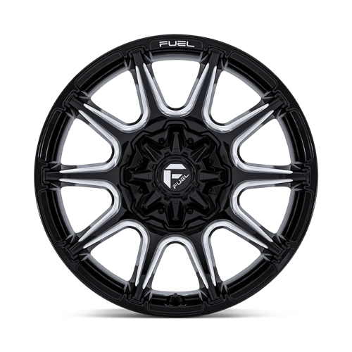 SUPER C 22X10 8X6.5 125 +10 G-BLK MILL