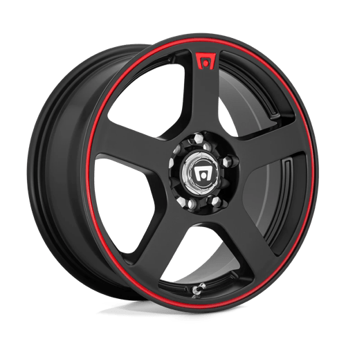 MR116 15X6.5 4X100/4.25 M-BLK/RED +40MM